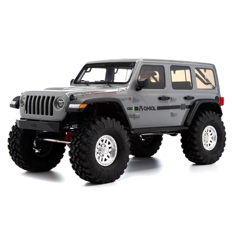 Axial SCX10 III Jeep JLU Wrangler 1/10 Scale Crawler with Portals (Gray) RTR 2.4GHz Radio