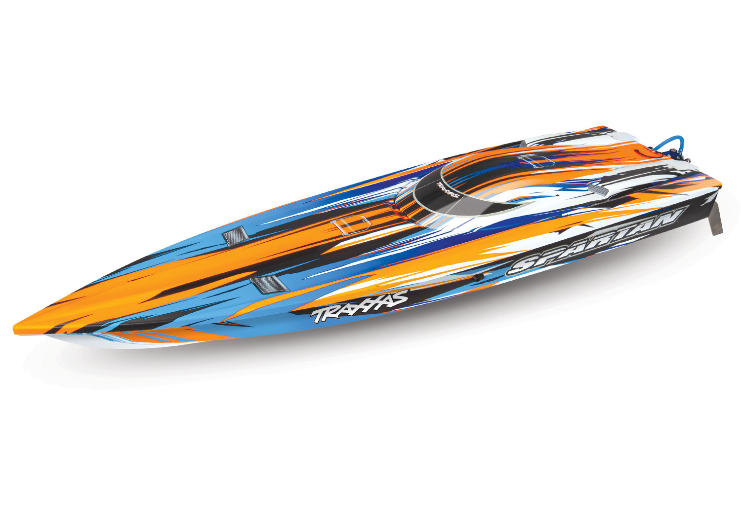 Traxxas Spartan High Performance Race Boat RTR (Orange) w/TQi 2.4Ghz Radio, TSM, iD & Castle ESC
