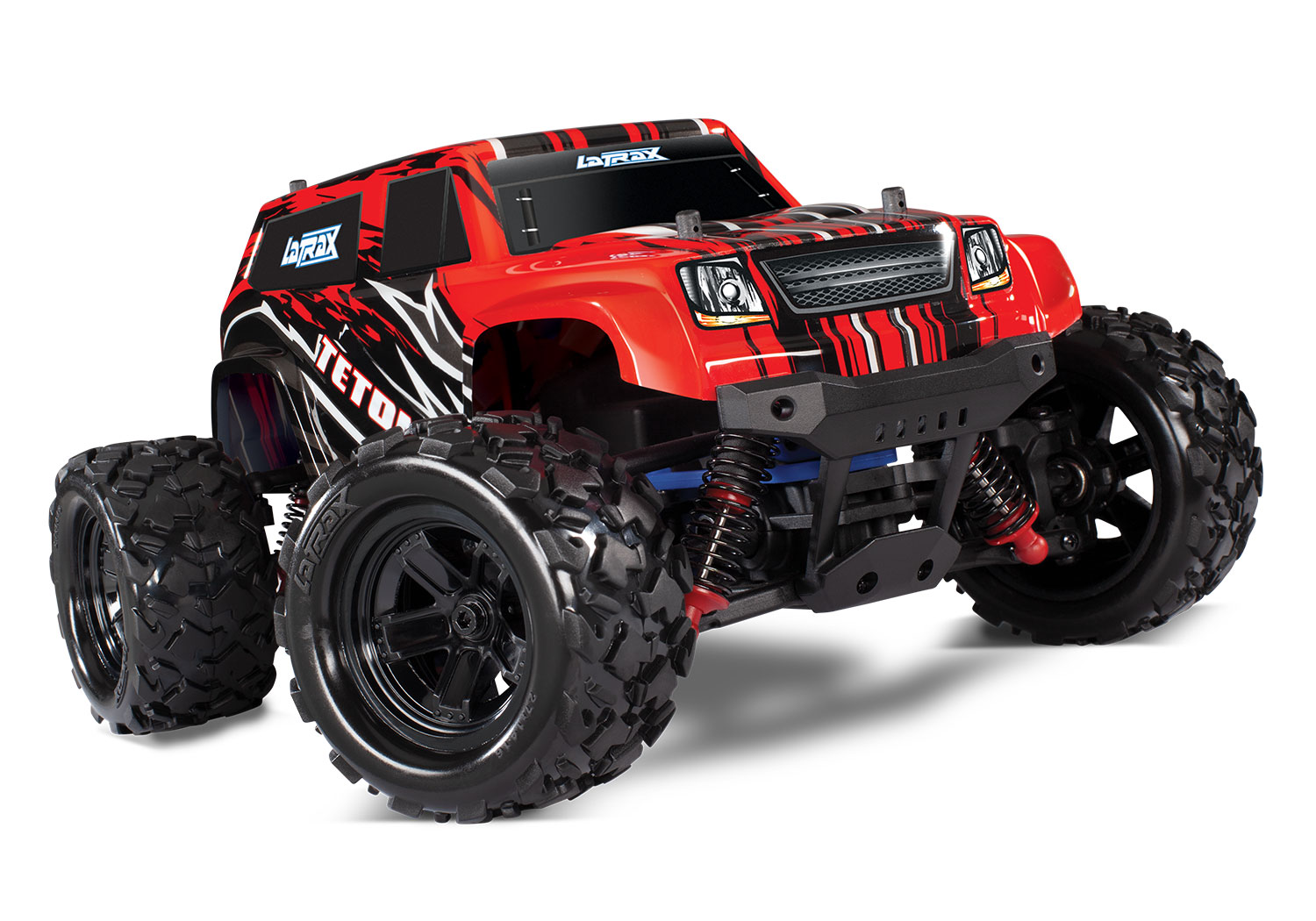 Traxxas Latrax Teton 1/18 4WD RTR Waterproof Monster Truck Version w/ 2.4GHz Radio 7.2V Battery Charger