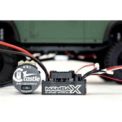 MAMBA X, 25.2V WP ESC AND 1406-5700KV SENSORED