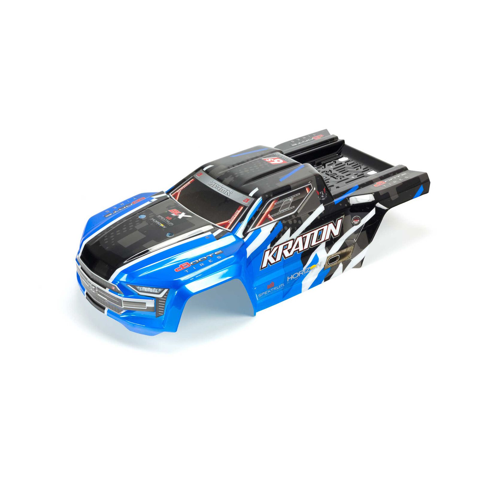 PAINTED DECALED AND TRIMMED BODY BLUE KRATON 6S BLX