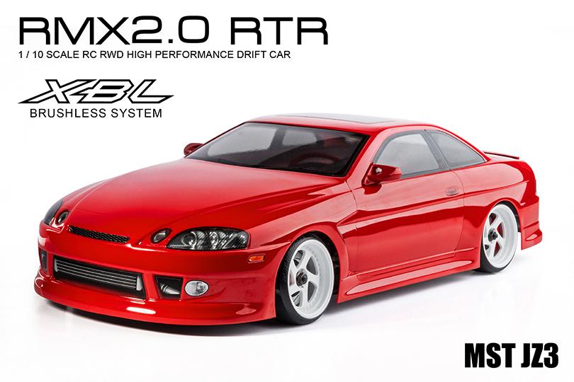  MST RMX 2.0 1/10 Scale 2WD RTR EP Drift Car Brushless JZ3 Red