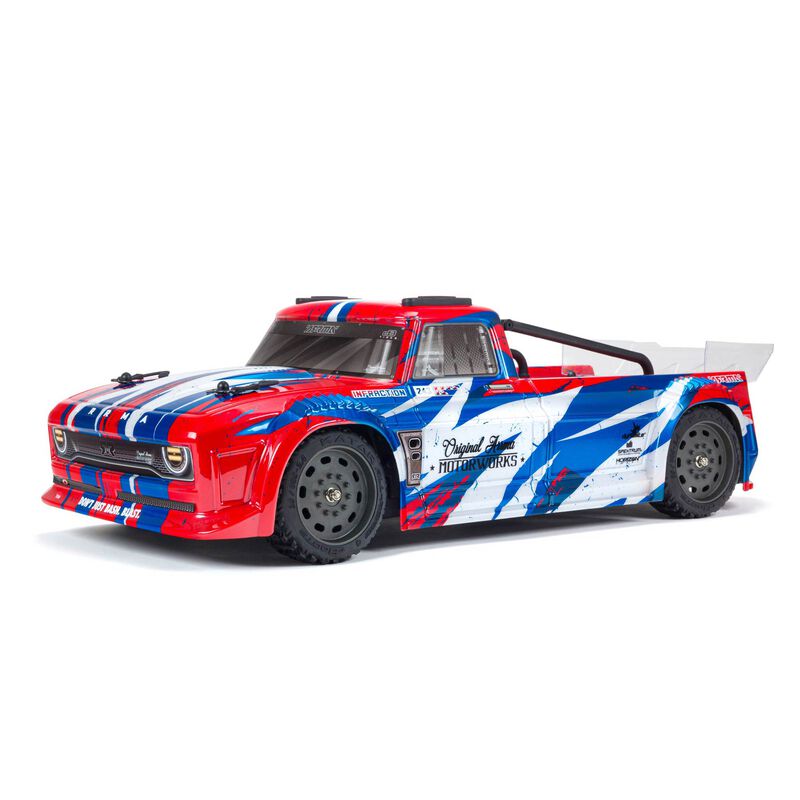 INFRACTION 4X4 MEGA RESTO-MOD TRUCK (RED/BLUE)
